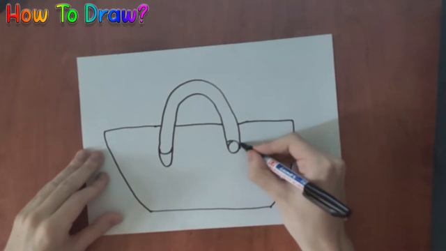 How To Draw Women's Bag For Kids | Как Нарисовать Женскую Сумку | Ayollar Sumkasini Chizish Uchun? смотреть онлайн