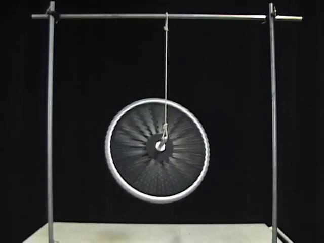 Гироскоп из велосипедного колеса, MIT Physics Demo, Bicycle Wheel Gyroscope смотреть онлайн