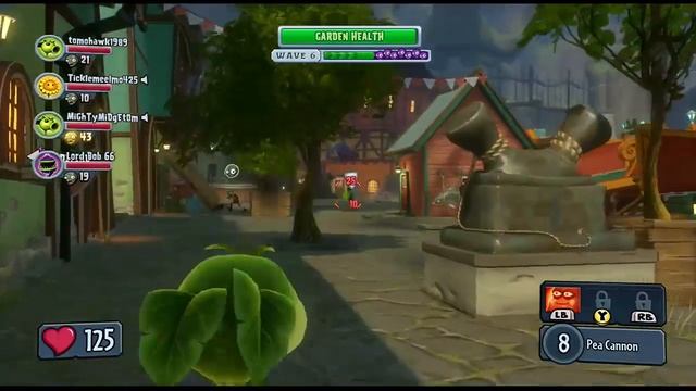 Plants vs. Zombies Garden Warfare. Xbox 360 (Tomohawk vs Zombies) смотреть онлайн