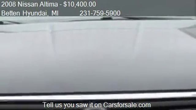 2008 Nissan Altima 4dr Sdn I4 CVT 2.5 S for sale in Muskegon смотреть онлайн