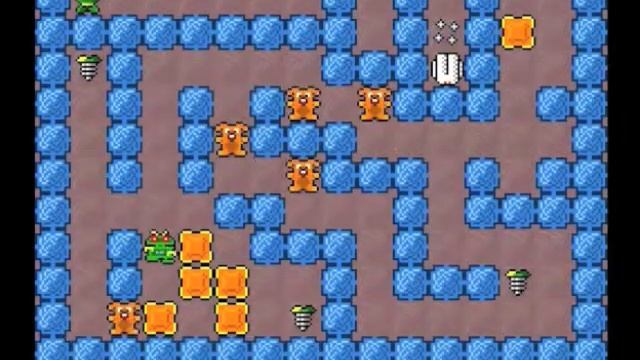 GNU Robbo - Alex - Level 7 Walkthrough смотреть онлайн