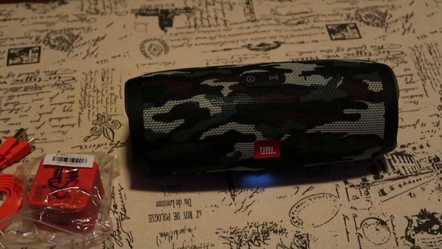 JBL Charge 3 Bluetooth speaker camo смотреть онлайн