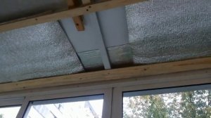 Шумоизоляция козырька или крыши на балконе, лоджии!! Материал Герлен!!