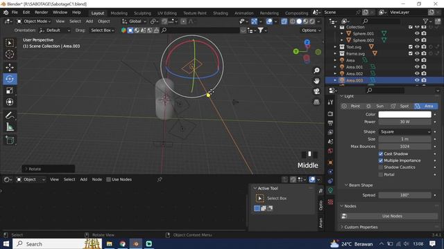 Animated 3D Cyberpunk Logo - Blender 3D смотреть онлайн
