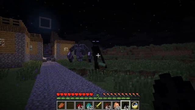 Minecraft ENDER BODYGUARD ! Robot Golem ! смотреть онлайн