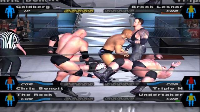 Captain Fall Tornado 6-Man Tag | Smackdown! Difficulty | Here Comes The Pain | PCSX2 | HD смотреть онлайн