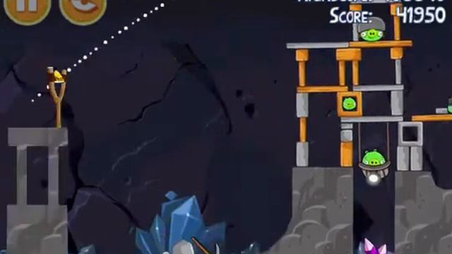 Angry Birds 17-7 Mine and Dine 3 stars walkthrough Theme 17 level 17-7 Gameplay Tutorial смотреть онлайн