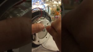 Как вставить плоскую лампу GX53 в глубокий светильник Feron CD4023 со светодиодной подсветкой.