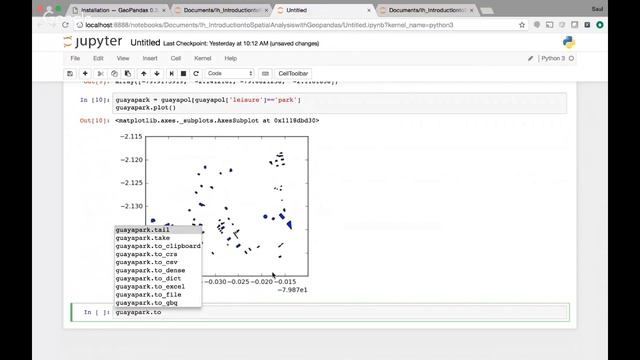 Introduction to Spatial Analysis in Python with Geopandas - Tutorial смотреть онлайн