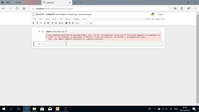 Getting Started With TensorFlow with Jupyter Notebook in Python смотреть онлайн