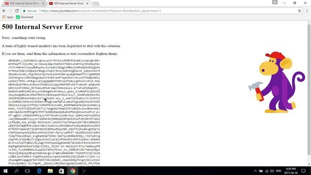 500 Internal Server Error On Youtube can someone please help me about this смотреть онлайн