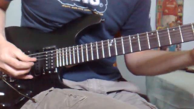 Iron maiden- the trooper (guitar cover) смотреть онлайн