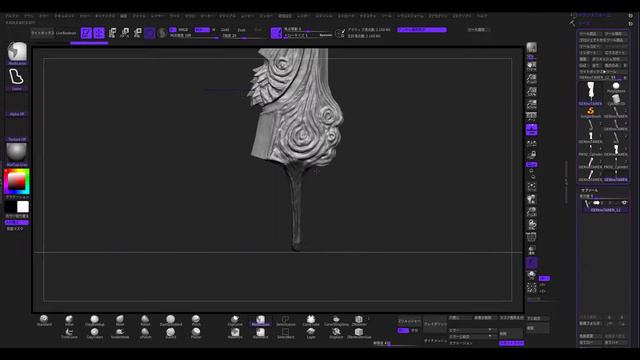 ELDEN RING『遺跡の大剣』浪漫の特大剣！！【Zbrush】【3Dプリンタ】 смотреть онлайн