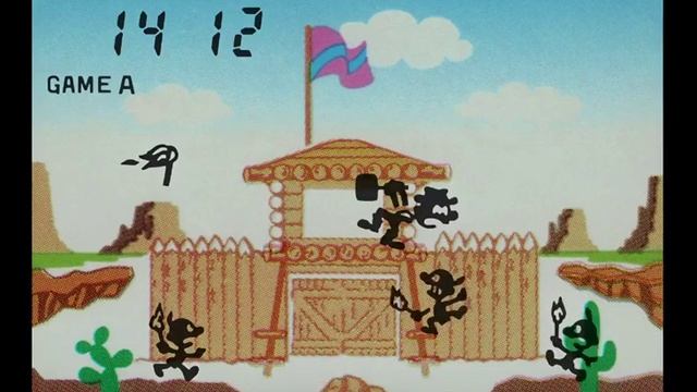 Game & Watch Fire Attack (1982 Nintendo)