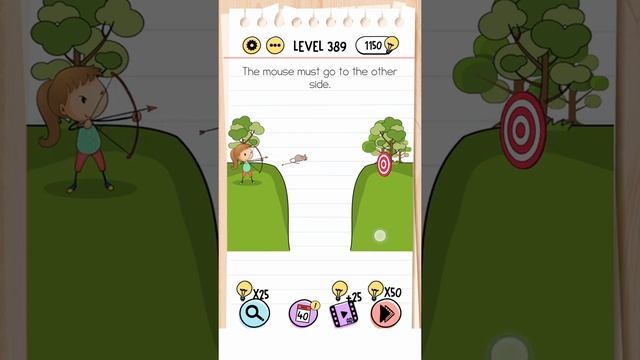 Brain Test Level 389 Walkthrough смотреть онлайн