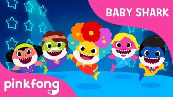 Disco Sharks | Baby Shark | Pinkfong Songs for Children