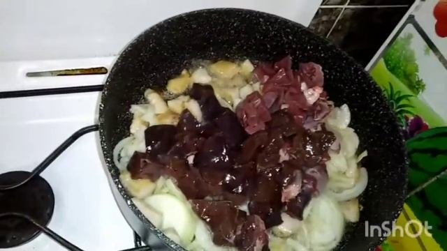 Готовим печень баранины ? очень вкусный ??? смотреть онлайн