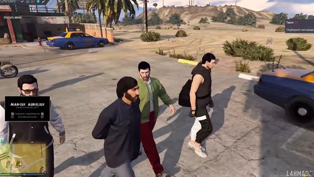 БАНДА ТАКСИСТОВ ЗАХВАТИЛИ ГОРОД | 4 Серия | GTA5RP смотреть онлайн