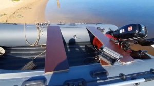 Обзор лодки Хантер 360А. Реальный обзор. Советуем посмотреть.