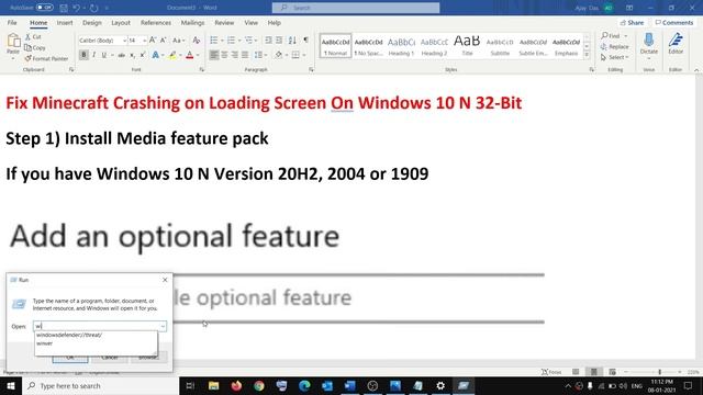 Fix Minecraft Crashing On Loading Screen On Windows 10 N 32-Bit смотреть онлайн
