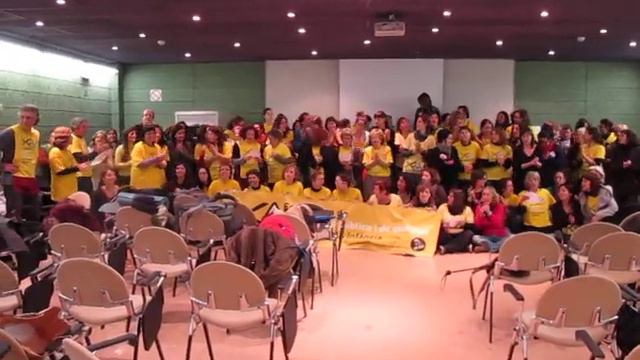 Tancada a l'IMEB dels mestres d'Escola Bressol (27/01/12) смотреть онлайн