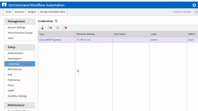 OnCommand Workflow Automation 5.0 смотреть онлайн