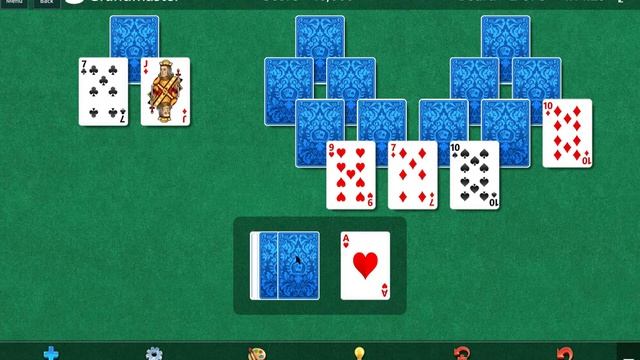 Microsoft Solitaire Collection - Tripeaks Grandmaster Level Solved смотреть онлайн