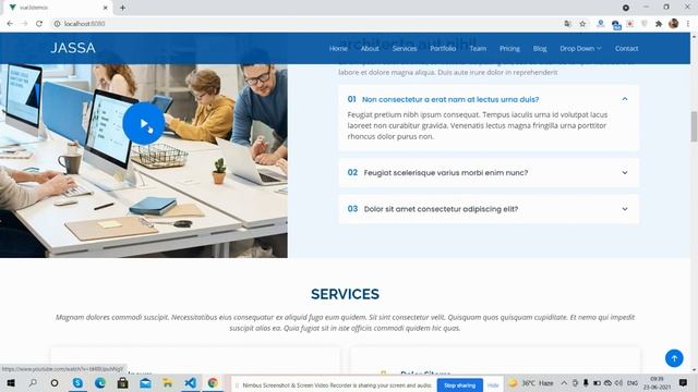 Vue 3 Bootstrap 5 Best Single Page Template 2021 смотреть онлайн