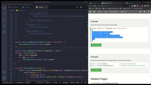 Weather App com HTML, CSS, JS - consumir API de tempo e clima смотреть онлайн