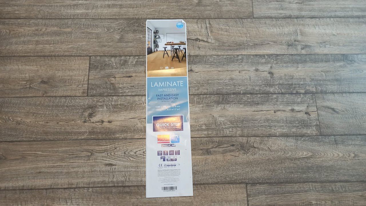 Ламинат Quick Step Impressive Дуб дымчатый - отзыв мастера смотреть онлайн