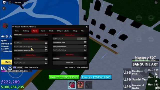 BLOX FRUITS Script Pastebin 2023 UPDATE 20 AUTO FARM | SMOOTH | NO LAG | MASTERY (WORK LVL 2550) ?⛵ смотреть онлайн