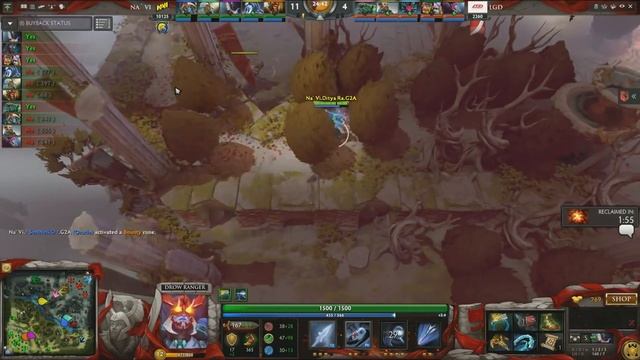 Na`Vi vs LGD, TI6 Групповой этап, Игра 2 смотреть онлайн