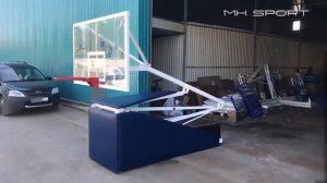 Мобильная баскетбольная стойка (вынос 225см)
