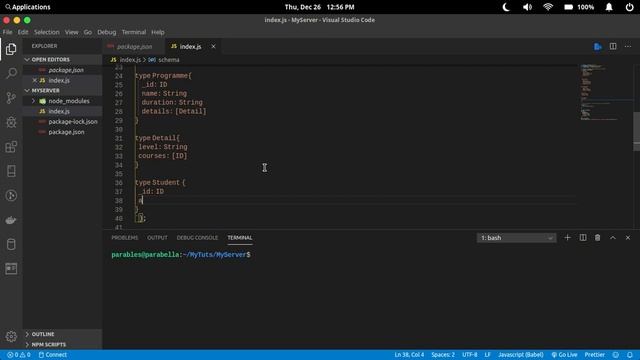 2 - Writing the Schema смотреть онлайн
