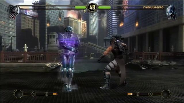 Mortal Kombat 9 Story Mode #4 - Страйкер, Кабал, Кибер Саб-Зиро смотреть онлайн