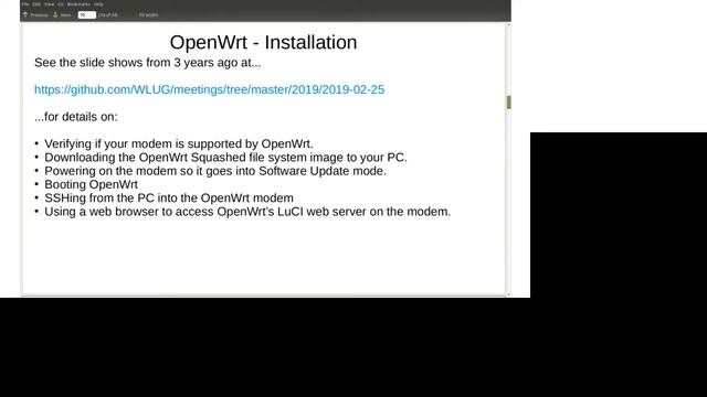 Meeting 2022/02/28: OpenBalena and OpenWRT смотреть онлайн