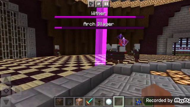 Wither Storm Vs Arch Illager смотреть онлайн