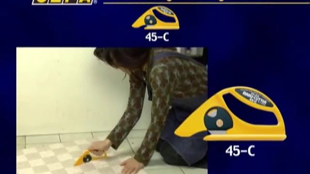 Безопасный нож для резки листовых материалов OLFA 45-C смотреть онлайн