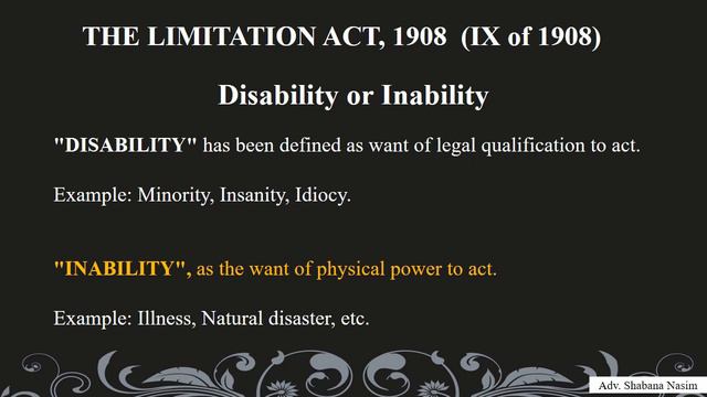 Section 9 of The Limitation Act 1908 (Continuous running of time) смотреть онлайн