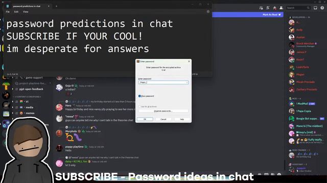 🔴 *LIVE* Poppy Playtime Chapter 3 ARG | GUESSING THE PASSWORD смотреть онлайн