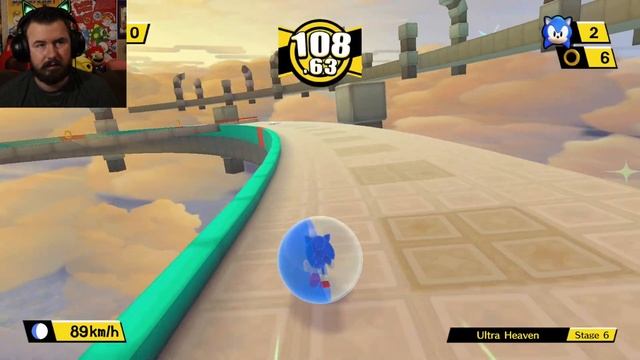 I Cheated To Beat World 10! Super Monkey Ball Banana Blitz HD Nintendo Switch Part 10 смотреть онлайн