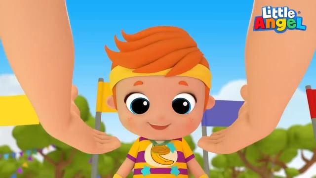 Малыш Саша ? | Сборник Песен Для Детей | Little Angel смотреть онлайн