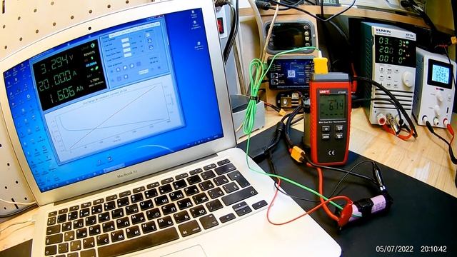 Тест, замер емкости Samsung INR18650-30Q 3000mAh