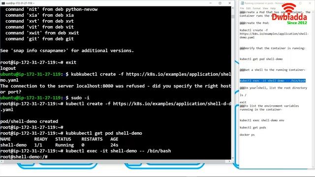 How to run different types of containers in pods | kubernetes tutorial смотреть онлайн