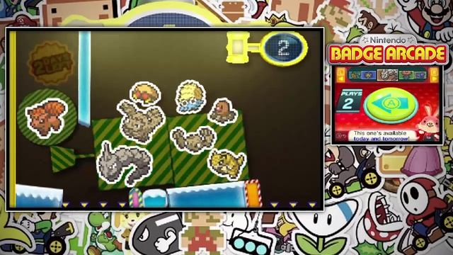 Nintendo Badge Arcade - Part 49: POKEMON! (Nintendo 3DS Playthrough) смотреть онлайн