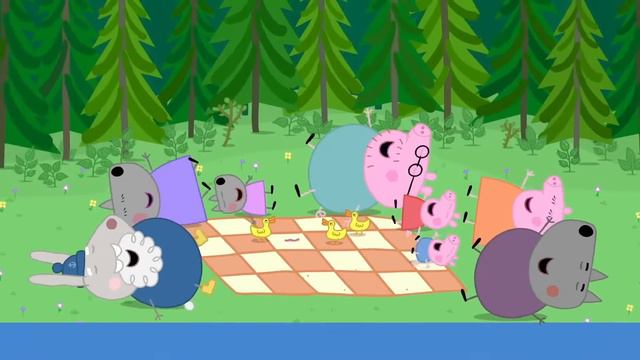 Peppa Gris | Pirater! | Tegnefilmer for barn смотреть онлайн