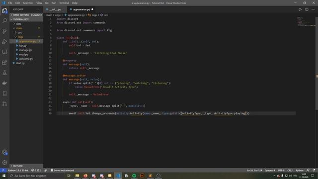 Discord Tutorial: Custom Status смотреть онлайн