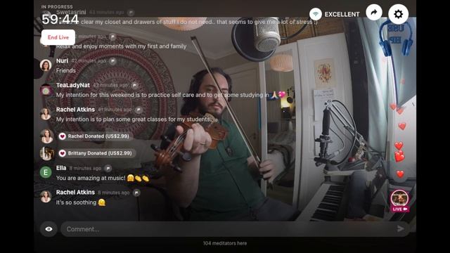 Integration Meditation 28/4/23 ㅡ Tom Allon Live on "Insight timer" смотреть онлайн