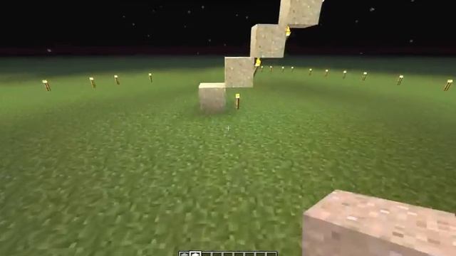 Приколы в Minecraft #5 PixelArt с помощью песка,гравия и факелов смотреть онлайн