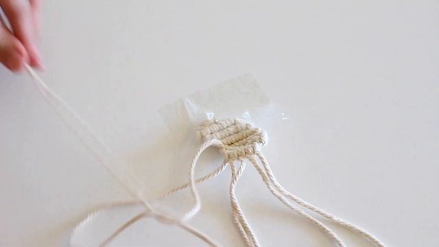DIY Macramé Flower